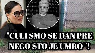 Ceca skrhana bolom zbog smrti Sase Popovica ! Culi smo se , sutradan je umro !