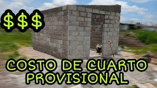 CUANTO CUESTA HACER UN CUARTO PROVISIONAL