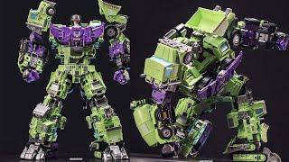 Badass Devastator！Best of year？Mecha Invasion Giant Legion Devastator stop motion