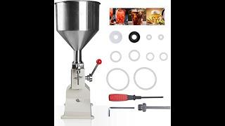 Review ALBSEOY Manual Filling Machine 5-50ml Bottle Filler Manual Liquid Filling Machine