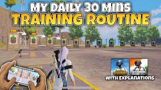 Best Training Drills To Practice Daily | Drills to improve Close range and Aim in Bgmi / PubgMobile