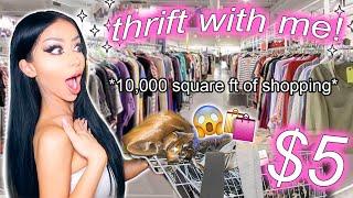 shopping at the BIGGEST thrift store in LA!