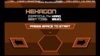 SUPER HEXAGON MOST *INSANE* WORLD RECORD IN LEVEL. 1-2