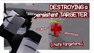 This player would NOT stop TARGETING me (Roblox)