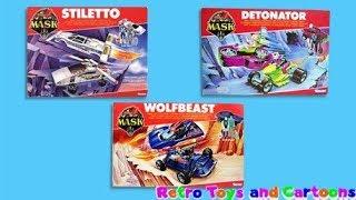 M.A.S.K. Stiletto Wolfbeast Detonator Kenner Commercial Retro Toys and Cartoons