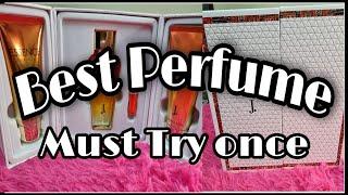 J. perfume set unboxing, J. Best perfume for ladies #perfume #junaidjamshed #saudiaarabia #unboxing