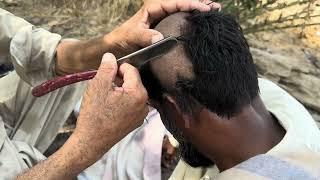 ASMR Fast Hair Cutting & Head Massage With Barber Old [SHAMS ASMR]