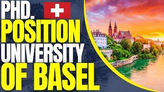 PhD Positions at University of Basel | Study in Switzerland