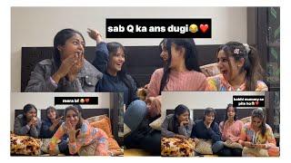 QNA with friends ️ maza aagya️ #youtubeindia #qna #rekhakhatrivlog