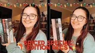 Book Recs based off Spiced Book Box Special Editions | #bookmas