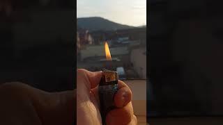 Cigarette Lighter Slowmo [S9+ 960 FPS]