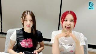 (ENG SUB) 220719 NMIXX JINNI & KYUJIN Vlive update "규지니"