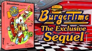 The FORGOTTEN SEQUEL to BurgerTime on the INTELLIVISION: Diner!