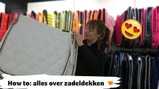 HOW TO: alles over zadeldekken - maat, vorm en soorten | #25 | Epplejeck