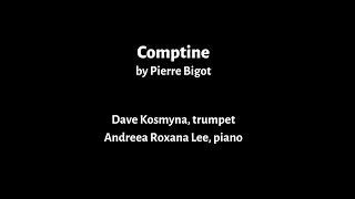 COMPTINE by Pierre Bigot - Dave Kosmyna, trumpet & Andreea Roxana Lee, piano