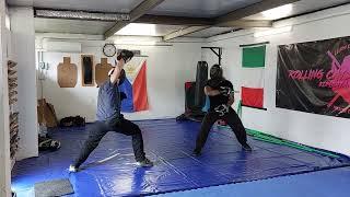 KOMBATAN SPARRING - DOUBLE STICKS, SINGLE STICK, KNIFE