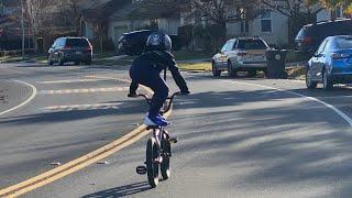 BMXBoys 5 and 8 year old riding 2021 Sunday Blueprint and 2021 Cult Juvenile Bikes