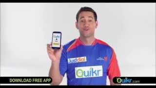 Quikr.com: Download app to sell your appliances - Delhi Daredevils