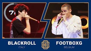 Beatbox World Championship  BlackRoll vs FootboxG  Quarterfinal