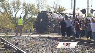 Union Pacific's Big Boy locomotive arrives in Kansas City