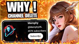 WHY MEMPHY YOUTUBE CHANNEL GOT DELETED ~ MLBB