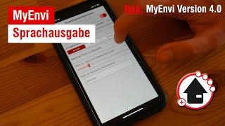 MyEnvi Umfeldsteuerung | Sprachausgabe | Text-to-speech