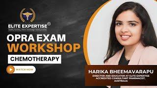 Free OPRA Exam Workshop: Discover Chemotherapy Insights with Harika Bheemavarapu!