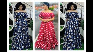 HOW TO MAKE AN OFF THE SHOULDER DRESS/DIY UMBRELLA / DRESS