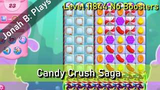 Candy Crush Saga Level 11844 No Boosters