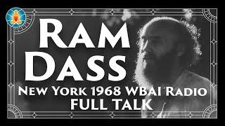 Richard Alpert Becomes Ram Dass | 1968 Complete Talk | [Black Screen / No Music / Full Lecture]