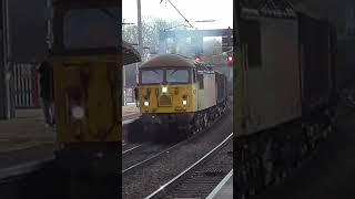 A very powerful and toney class 56 at preston!  #railway #train #power #shorts