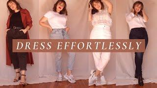 HOW TO STYLE JEANS | Look taller and slimmer & have effortless style