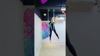 Aerial Yoga #aerial #aerialhammock #aerialpractice #aerialyoga #空中瑜伽 #yoga #空瑜