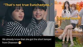 Chaechaez Funny Moments (Chaewon Being Playful Mom for Manchae)