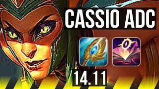 CASSIOPEIA & Nautilus vs ZERI & Morgana (ADC) | Rank 6 Cassio, 9/1/2 | KR Challenger | 14.11