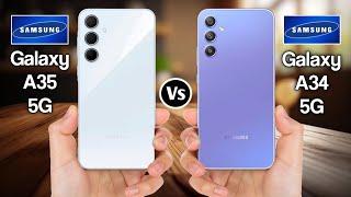 Samsung Galaxy A35 Vs Samsung Galaxy A34