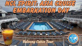 NCL Spirit Embarkation Day in Keelung, Taiwan | Headed to Hong Kong, Vietnam, Thailand, & S  4K