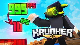 Krunker, but my FPS goes DOWN when I die! (1 FPS?)