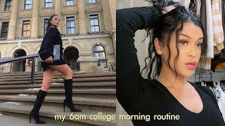 MY 6AM COLLEGE MORNING ROUTINE