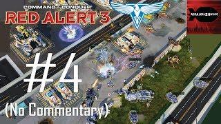 C&C: Red Alert 3 - Allied Campaign Playthrough Part 4 (Enemy of Our Enemy, No Commentary)