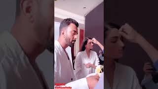 Love Birds - KL Rahul & Athiya Shooting Together 