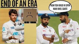 Rant:India lose first home test series since 2012 to New Zealand | Virat and Rohit need to own up