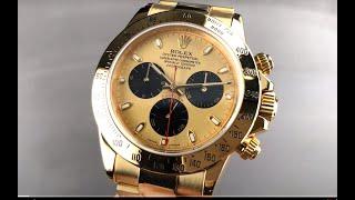 Rolex Oyster Perpetual Cosmograph Daytona 116528 Rolex Watch Review