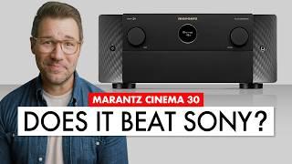 HOW GOOD is Marantz BEST RECEIVER?  Marantz CINEMA 30 Review