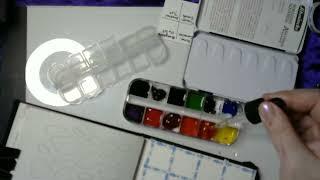 Swatching Schmincke Pallet 2