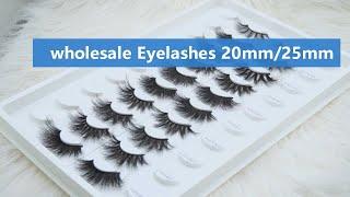 Luxury Eyelashes Wholesale 3D Mink Eyelashes  vendor GAOlashes