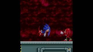 Knuckles Beats Sonic.EXE #shorts