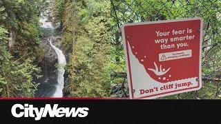 North Van firefighters, police warn against cliff jumping in Lynn Canyon