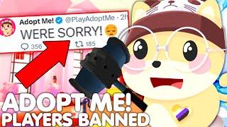 SO MANY PLAYERS JUST GOT BANNED FOREVER IN ADOPT ME...‍️(PLAYERS QUITTING!) ROBLOX