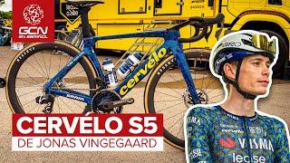 La Cervélo S5 de Jonas Vingegaard y del equipo Visma lease a bike